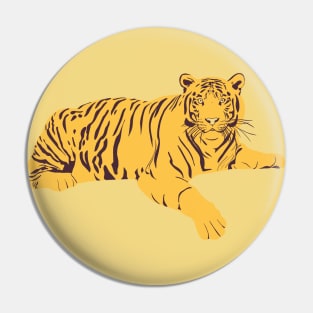 Tiger of love Pin