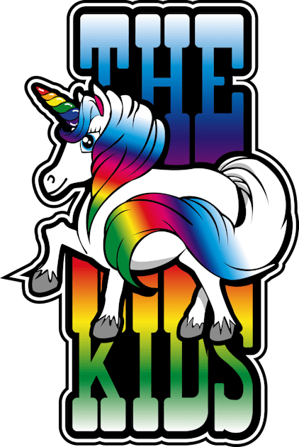 The Unicorn Kids Kids T-Shirt by BOEC Gear