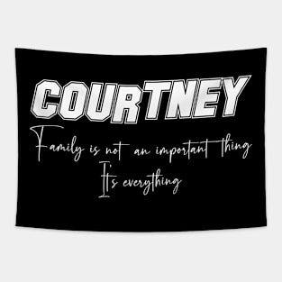 Courtney Second Name, Courtney Family Name, Courtney Middle Name Tapestry