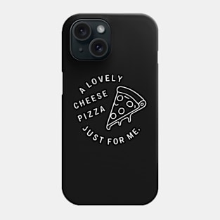 Lovely cheese Pizza Phone Case