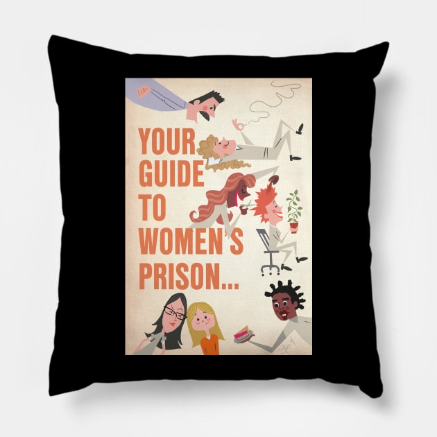 Your Guide to Women's Litchfield Prison Pillow by schomiak