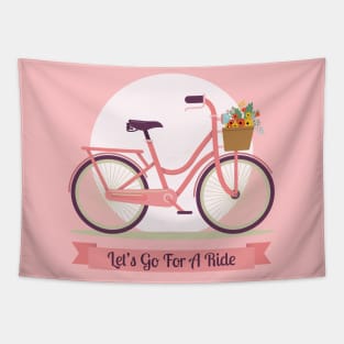 Let's go for a ride - Bicycle lovers Tapestry