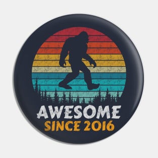 Awesome Since 2016 Pin