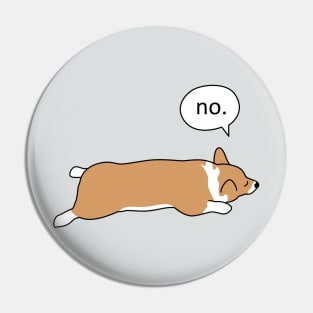 Corgi Sploot - No Pin