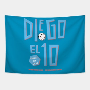 Diego El 10 Tapestry