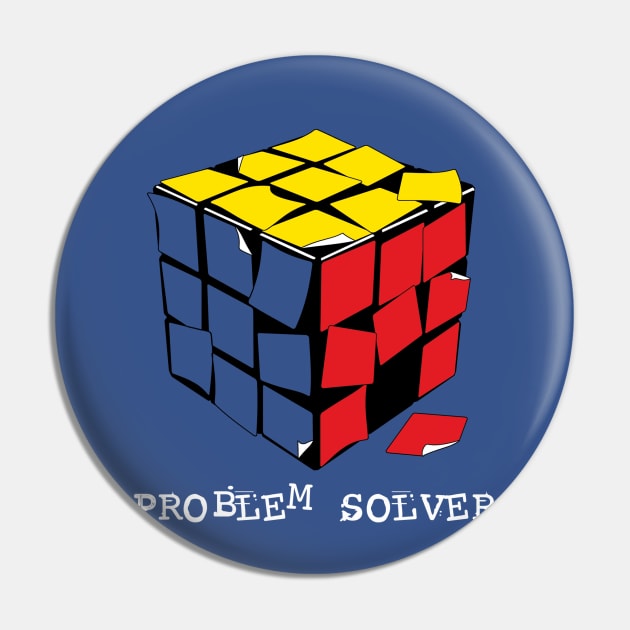 Problem Solver Pin by artofbriancroll