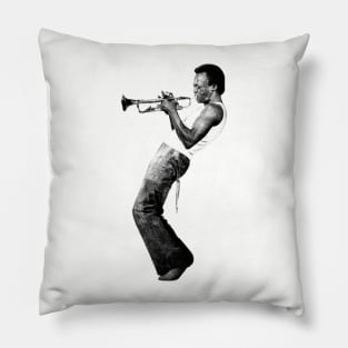 Miles Davis Vintage Pillow