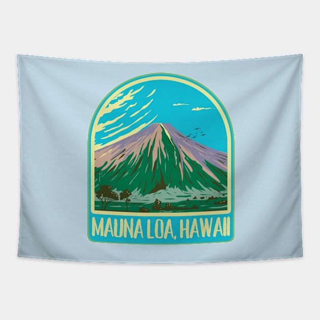 Mauna Loa Hawaii Tapestry by soulfulprintss8