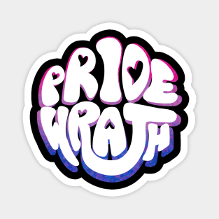 Pride and Wrath (Bi Pride) Magnet