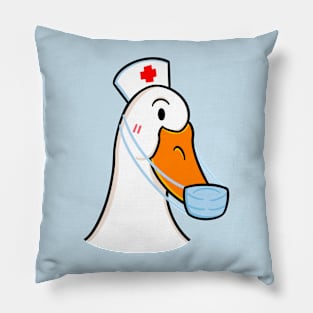 Duck Nurse Mask Pillow