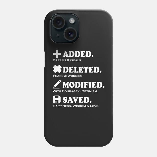 Happiness, Wisdom and Love Phone Case by Koolstudio