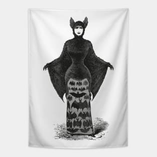 Victorian Bat Woman | Victorian Halloween Costume | Victorian Bat Costume | Tapestry