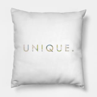 Unique. Pillow