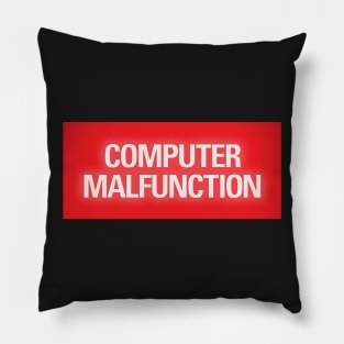 Computer Malfunction Pillow