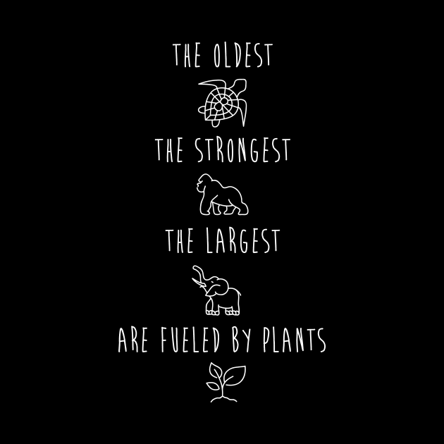 The Oldest, The Strongest, The Largest Are Fueled By Plants by secondskin