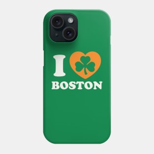 Boston Irish St Patricks Day Shamrock Irish Pride Phone Case