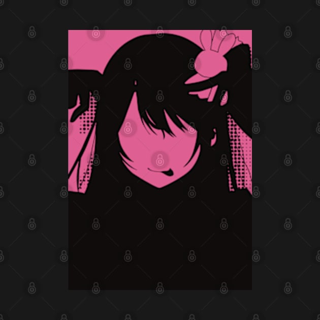 Oshi no Ko or My Star All Anime MC : Ai Hoshino in Awesome Minimalist Vintage Pop Art Design by Animangapoi