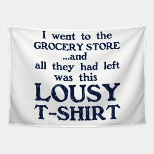 Grocery Shopping Tapestry