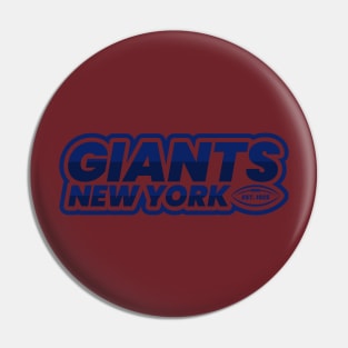 New York Giants 3 Pin