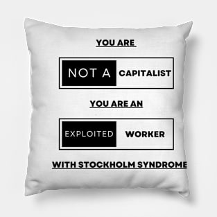 You are not a capitalist Pillow