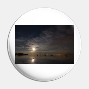 Moonrise over Lake Constance, Germany Pin