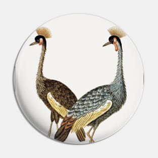 Grey Crowned Crane (1777–1786) Pin