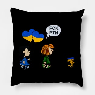 Stand with ukraine I Fck putin Pillow