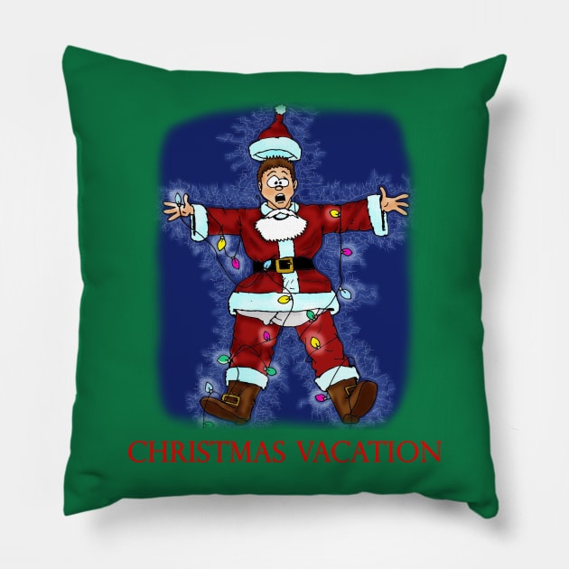 Clark Griswold's Christmas Vacation Pillow by tooner96