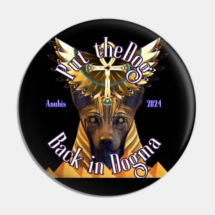 Anubis: Put the Dog Back in Dogma Pin