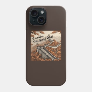 The Great Wall an Asian Travel Adventure Phone Case