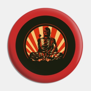 Buddah Sunshine Pin