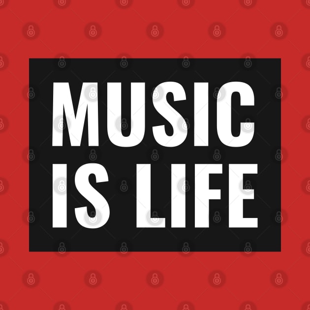 Music Is Life by Bad Seed Creations