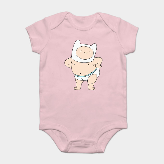 Baby Finn Adventure Time Baby Finn Onesie Teepublic