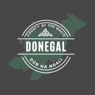 County Donegal Map T-Shirt