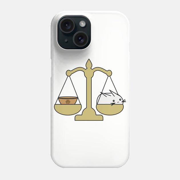 Bunny zodiac sign of Libra Phone Case by Fotostock32