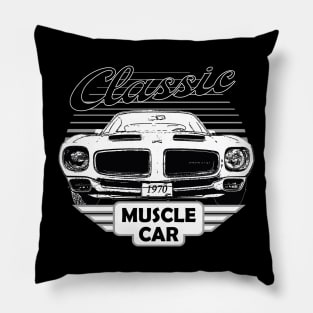 Firebird Classic American Muscle Car 70s Pillow