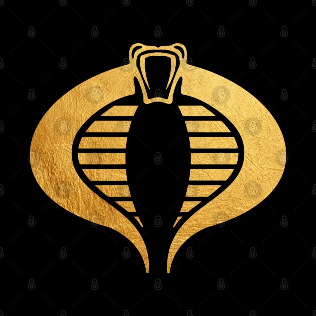 Gold Cobra Logo by OniSide