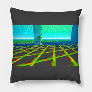 PIXEL GRID #1 Pillow