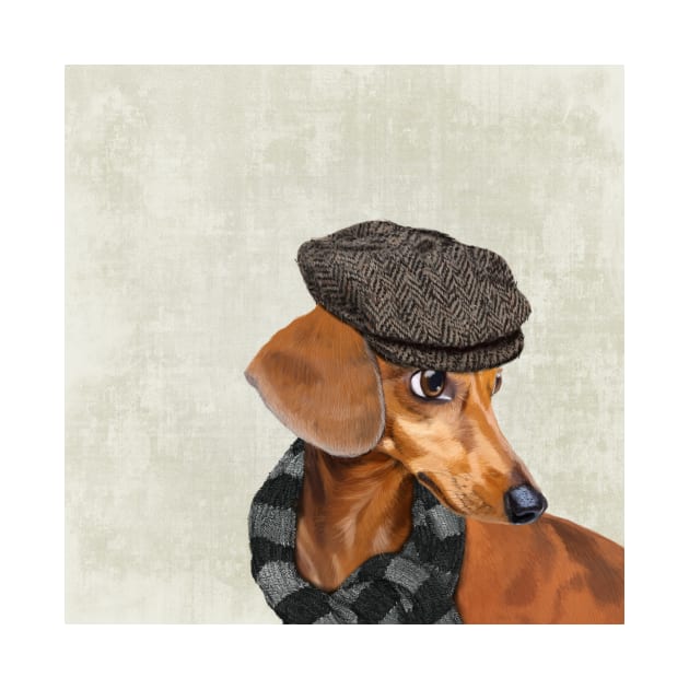 The elegant Mr. Dachshund by Sparafuori