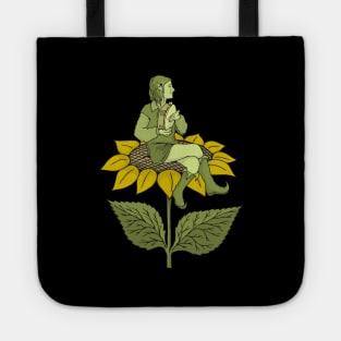 Elf with Tambourine Tote