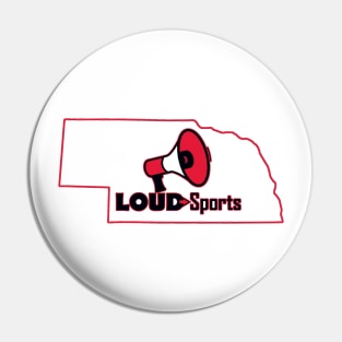 Loud Sports Huskers Pin