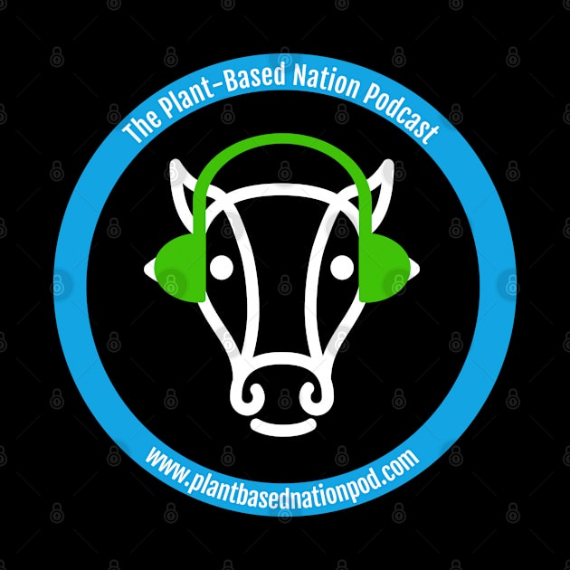 Plant-Based Nation Podcast Logo with Website by plantbasednation