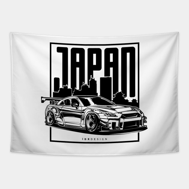 Nissan GTR R35 Tapestry by idrdesign