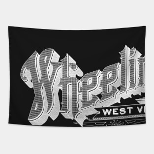 Vintage Wheeling, WV Tapestry