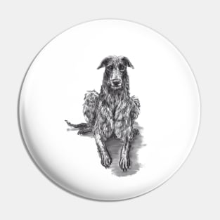 Scottish Deerhound Pin