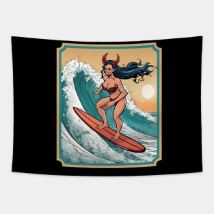 Succubus surf riding Tapestry