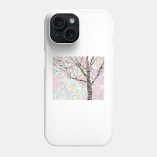 Spring Pale Cherry Blossoms Phone Case