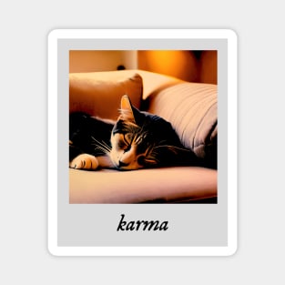 karma aesthetic Magnet