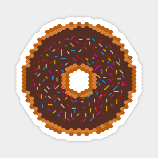 Chocolate Donut Magnet