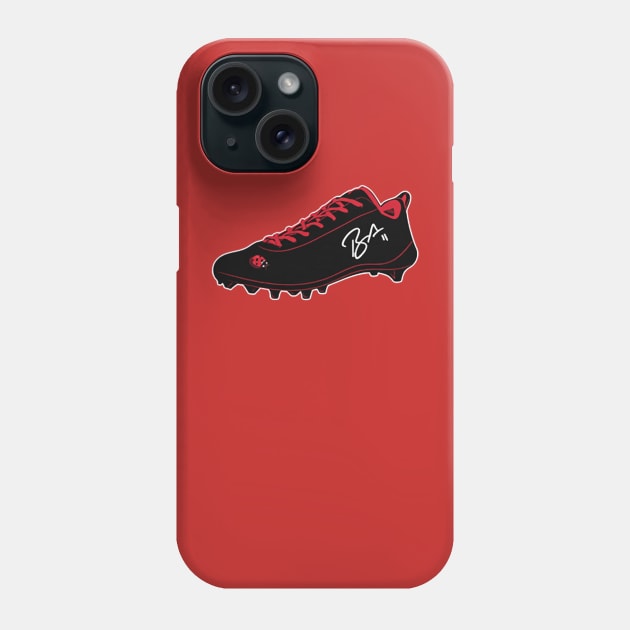 Brandon Aiyuk Ladybug Shoe Phone Case by ganisfarhan